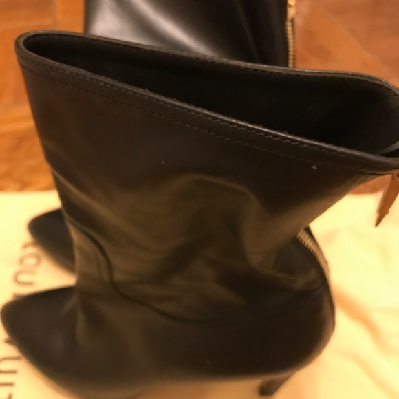 Authentic Louis Vuitton boots black size 8.5 - Picture 3 of 3